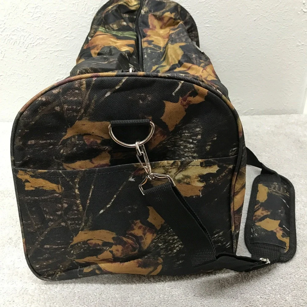 Prestige Duffel Bag Camo Forest Camouflage Travel Overnighter Weekender